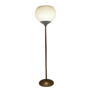1970s Postmodern Tulip Base "Bud Grande" Flash Floor Lamp by Harvey Guzzini for Meblo For Sale