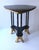 Late 20th Century Black and Gold Giltwood Surrealist Style Side End Table, Circa Late-20th Century For Sale - Image 5 of 9