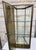 Belle Époque Bronze & Curved Glass Vitrine / Angled Showcase, Paris, circa 1900 A refined French Belle Époque bronze and...