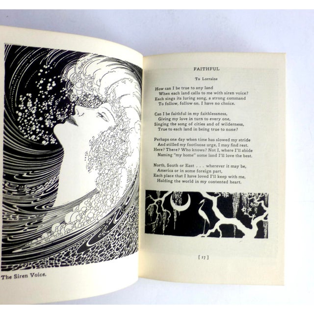 Art Deco 1937 Art Deco 'The Rest of the Road' Signed by Don Blanding For Sale - Image 3 of 7