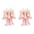 Pink Murano Glass Selle Wall Sconces in the style of Mazzega, Set of 2 For Sale - Image 13 of 13