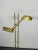 Italian Adjustable Solid Brass Floor Lamp, 1970s For Sale - Image 4 of 16
