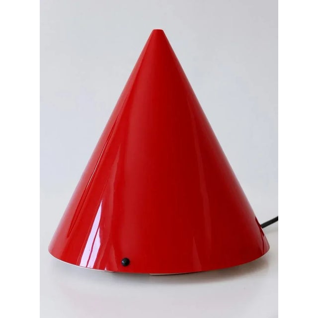 Acrylic Table Lamps or Cone Sconces by Verner Panton for Poly Thema, Set of 3 For Sale - Image 6 of 18