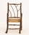 Wood Adirondack Style Rustic Twig and Branch Arm Chair For Sale - Image 7 of 7
