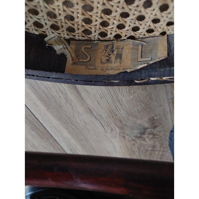 Italian Bentwood Bistro Chairs from Sautto and Liberale, 1940s, Set of 2 For Sale - Image 3 of 18