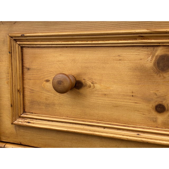 Pine Chest of Three Drawers For Sale - Image 10 of 18
