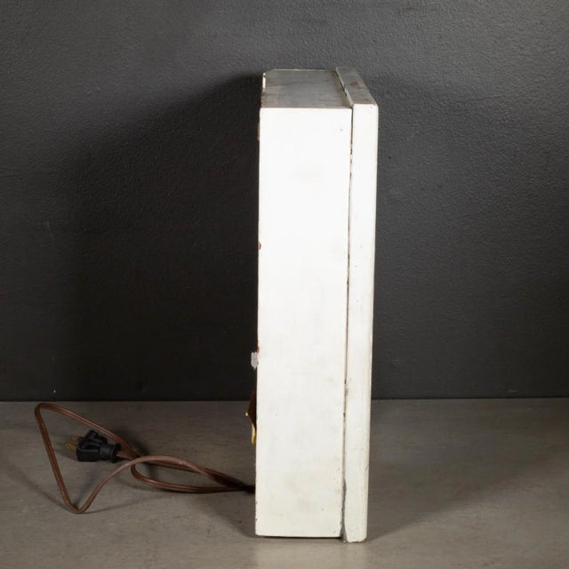 Industrial Vintage Sessions Electric Wall Clock c.1930 For Sale - Image 3 of 7