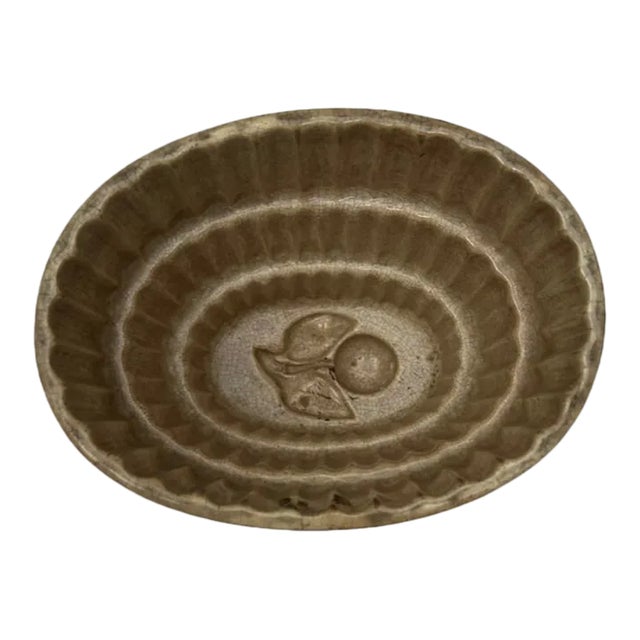 19th Century Victorian Food Mold - Cherry Design For Sale