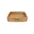2020s Matthew Izzo Home Barley Rectangular Rattan and Brass Detail Serving Tray For Sale - Image 5 of 8