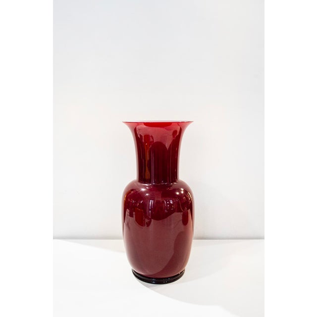 1980s Murano Glass Vase by Paolo Venini, 1980 For Sale - Image 5 of 5