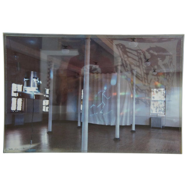 1990s Susan Dallas-Swann Equinox Exhibit Installation Light Photograph, Framed For Sale - Image 13 of 13
