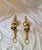 Pair of Vintage Georgian Revival Brass Wall Sconces For Sale - Image 4 of 9