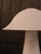 Italian Murano Glass Lamp in White Glass, 1970s For Sale - Image 3 of 6