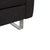 Conseta Fabric Chrome Three-Seater Anthracite Sofa from COR, Set of 2 For Sale - Image 4 of 13