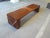 Modernist Interlocking Slat Wood Bench For Sale - Image 4 of 13