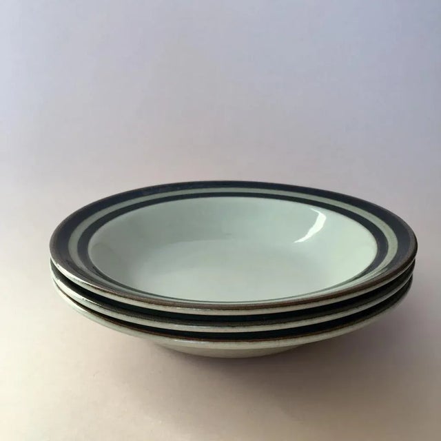 Mid-Century Modern Mid-Century Karelia Cereal Plates by Anya Jaatinen Winqvist for Arabia, 1970s, Set of 3 For Sale - Image 3 of 8