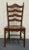 Late 20th Century Set of 4 Zimmerman American Heirloom Colonial / Early American Ladderback Dining Chairs For Sale - Image 5 of 11