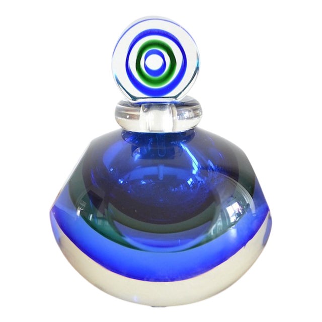 Perfume Flacon in Murano Glass from Michele Onesto, 1980s For Sale