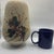1993 Large Textured Studio Art Pottery Vase With Vibrant Abstract Botanical Glaze For Sale - Image 9 of 9