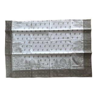 Etro Beige Paisley Standard Pillowcases - Set of 2 For Sale