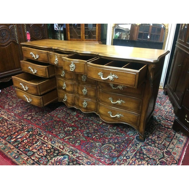 Vintage French Provincial Dresser, 16 Drawer Dresser For Sale - Image 16 of 17