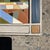 Abstract Contemporary Original Stephen Heigh Abstract Small Painting “Reflection “ Vintage Frame For Sale - Image 3 of 4