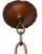 Copper Early 20th Century Copper and Bronze Gilt Spanish Revival Lantern Chandelier For Sale - Image 8 of 12