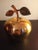 Metal 1980s Solid Brass Apple Canister For Sale - Image 7 of 7
