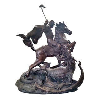 Bernt Notke, Saint George, Bronze For Sale
