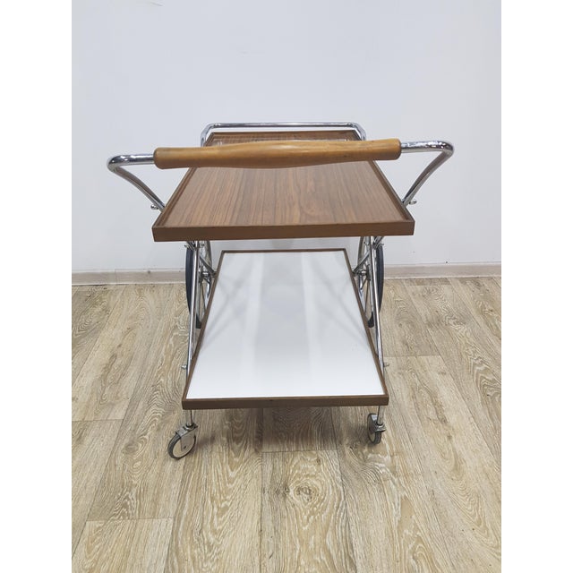 Vintage Bar Cart from Ilse Möbel, 1960s For Sale - Image 4 of 13