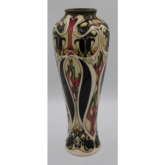 Moorcroft by Kerry Goodwin Pottery Vase - Gardners - Limited Edition - 15" H About the Maker Moorcroft is a celebrated...