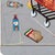 2020s The Pavement #6 - Original Urban Pop Art Figurative Mixed Media Artwork on Wood For Sale - Image 5 of 8