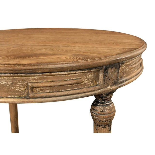 French Country-Style Tea Table For Sale In Raleigh - Image 6 of 9