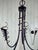 Vintage Chandelier and Wall Lights, 20th Century, Set of 3 For Sale - Image 3 of 7