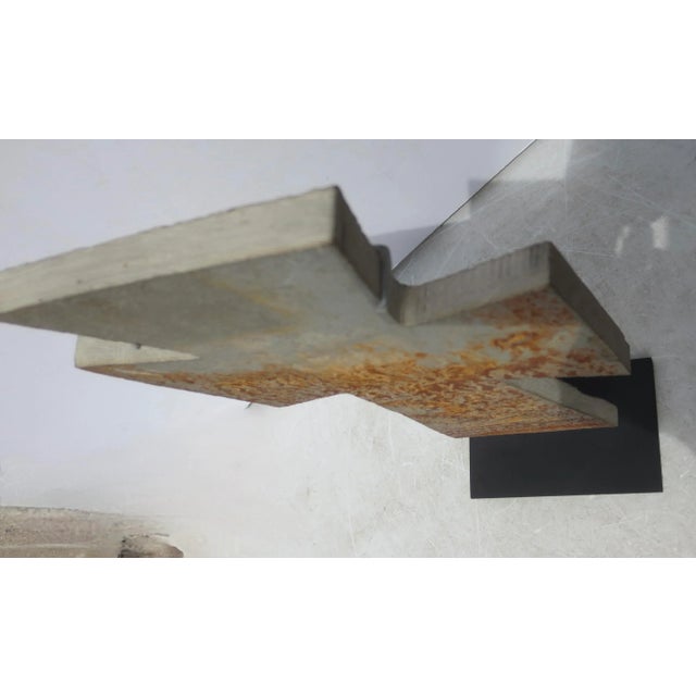 Late 20th Century Stone Slate Celtic Cross For Sale - Image 5 of 5