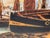 Victorian Coastal Oil Painting of North Shields Harbour the Old Low Light in the Manner of Bernard Benedict Hemy For Sale - Image 9 of 18