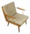 Boomerang Easy Chair by Hans Mitzlaff for Eugen Schmidt, Germany, 1950s For Sale