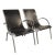 Mid-Century Modern Leather and Aluminium Lounge Chairs by Rudolf Szedleczky, 1970s, Set of 2 For Sale - Image 17 of 17