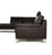 Gray CL 650 Corner Sofa in Anthracite Leather from Erpo For Sale - Image 8 of 9