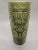 Green Glazed Ceramic Hawaiian Tiki Mug DW113 Two Sided Vintage China