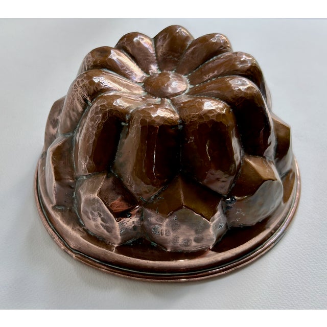 Early 20th Century Hammered Copper Mould For Sale - Image 10 of 17