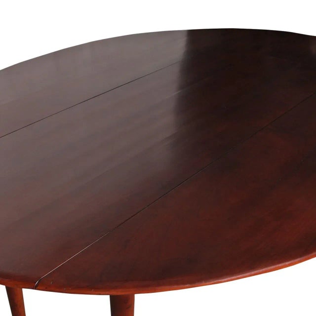 Early 19th Century Early 19th Century Antique George III Irish Mahogany Drop-Leaf Dining Table For Sale - Image 5 of 7