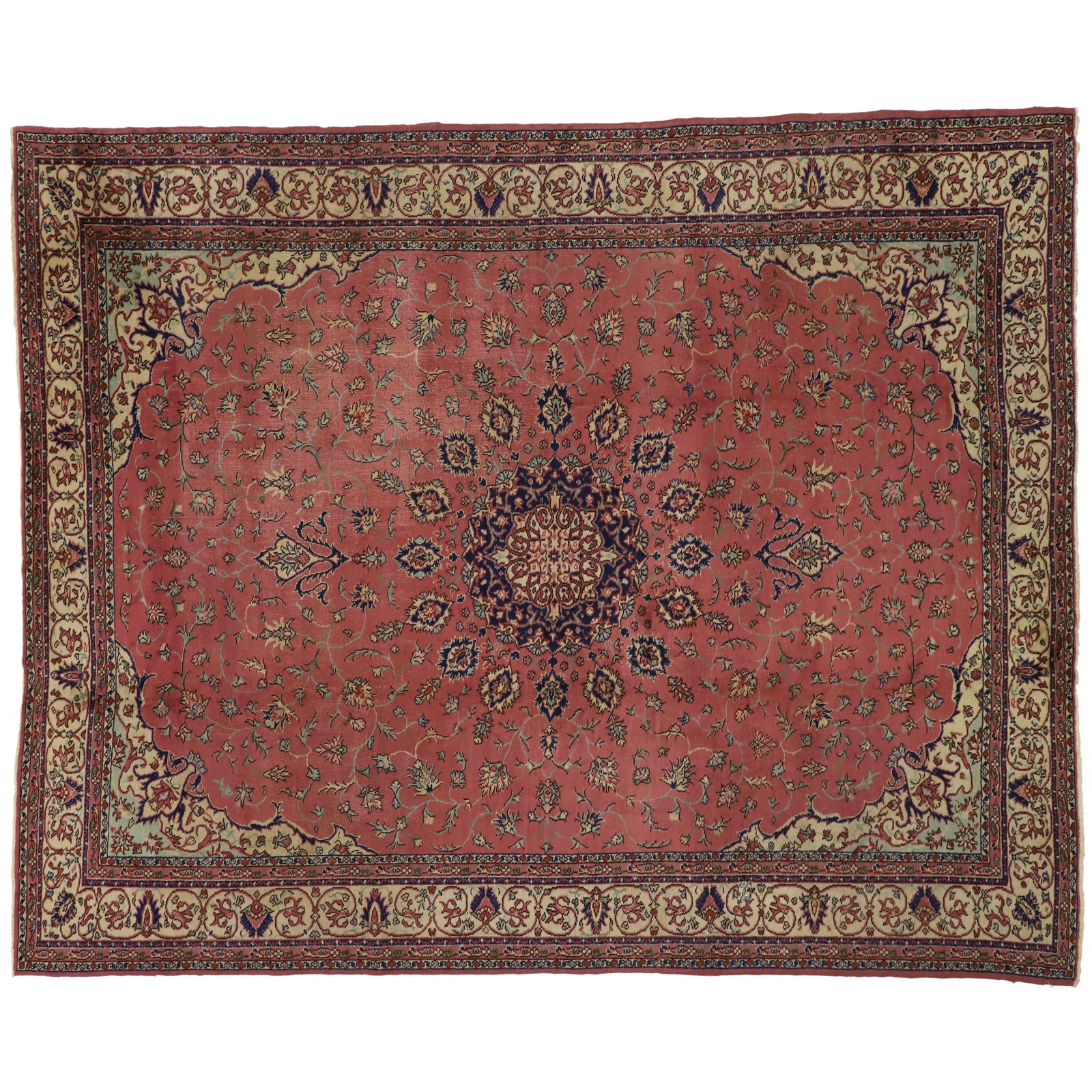 Antique Turkish Venetian Regency Style Sparta Rug 9 9 12 Chairish