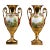 Restoration Period Porcelain Vases, Set of 2 For Sale