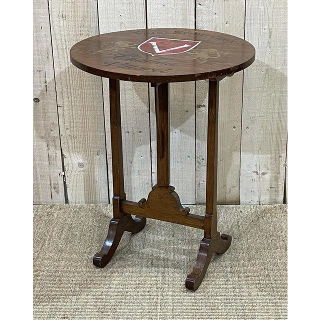 1930s Small Oak Winemaker's Table, 1930s For Sale - Image 5 of 12
