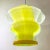 Glass Bespoke Italian Organic Lemon Yellow White Step Tulip Murano Glass Pendant Light For Sale - Image 7 of 13