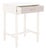 Estella 1 Drawer Accent Table in White For Sale - Image 9 of 11