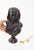 Antique Grey/Black Marble Bust Depicting a Young Woman For Sale - Image 5 of 9