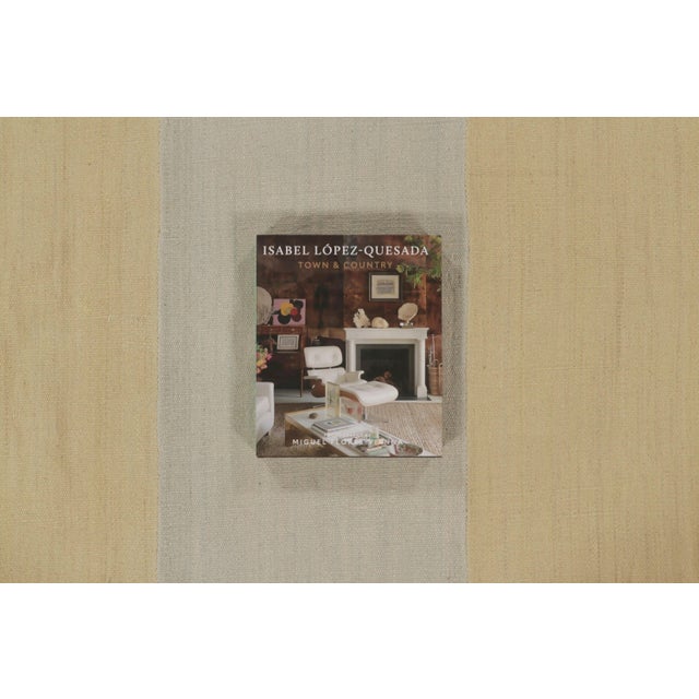 Rug & Kilim’s Contemporary Kilim in Gold and Gray Textural Stripes For Sale - Image 11 of 11