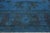 1990s Shabby Chic Over Dyed Blue Wool Large Rug For Sale - Image 4 of 8